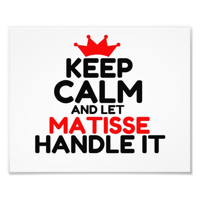 FOTO MATISSE (Frente)