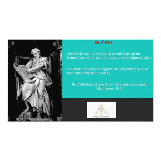 Foto Matt. VI:33 Icon (Frente)