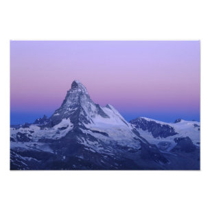 Foto Matterhorn al amanecer, Zermatt, Alpes suizos,