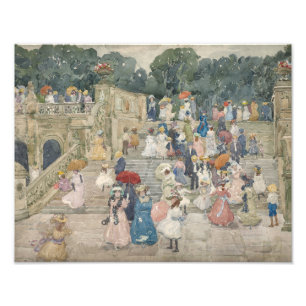 Foto Maurice Prendergast - El Puente de la Terraza, Cen