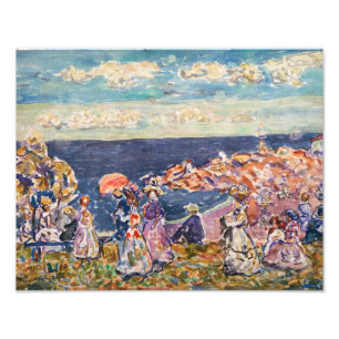 Foto Maurice Prendergast - En la playa