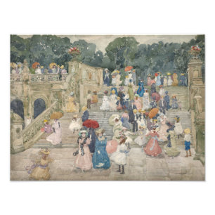 Foto Maurice Prendergast - The Terrace Bridge, Central