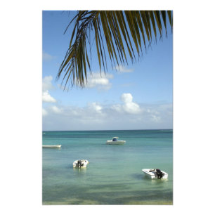 Foto Mauricio, Grand Baie. Barcos anclados en la