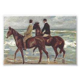 Foto Max Liebermann: Two Riders on the Beach Art