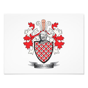Foto McCullough Family Crest Coat of Arms
