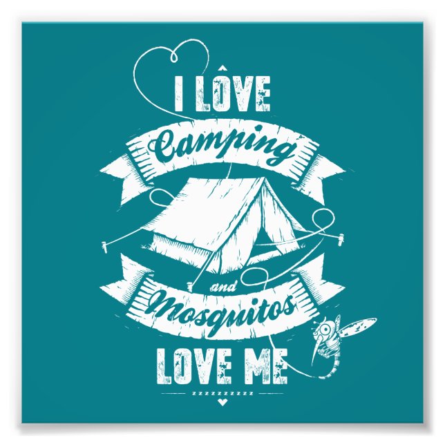 Foto Me encanta acampar (Frente)