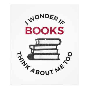 Foto Me pregunto si los libros piensan en mí también -