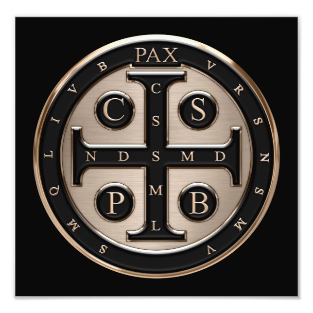 Foto Medalla de San Benedicto (Frente)