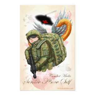 Foto Médico del combate del EJÉRCITO - servicio sobre
