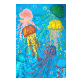 Foto medusas, océano, mar