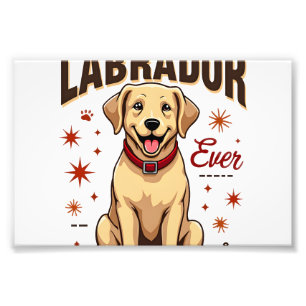 Foto Mejor padre de Labrador de todos los tiempos Vinta