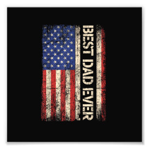 Foto Mejor Papá del Mundo Regalos de la Bandera America