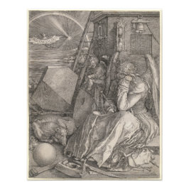 Foto Melancholia I, grabada por Albrecht Durer