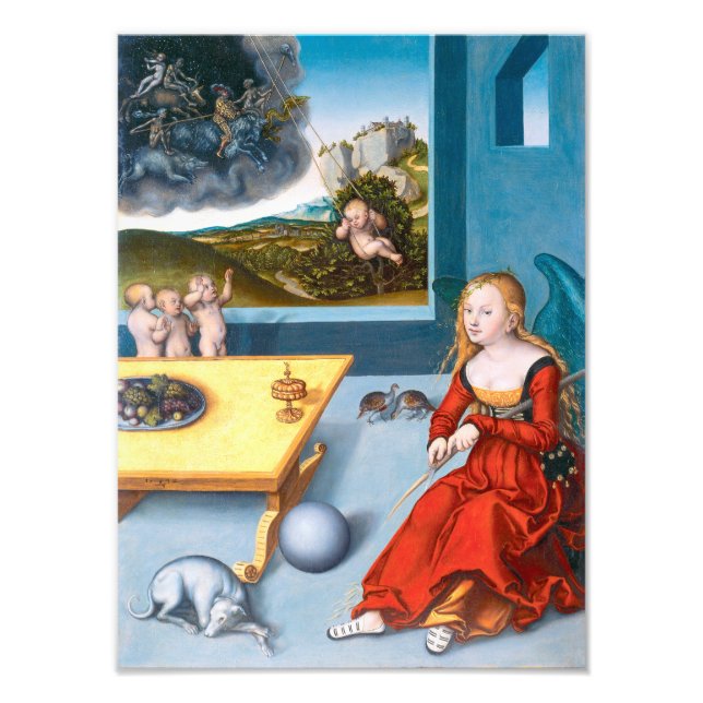 Foto Melancholia | Lucas Cranach el anciano | (Frente)