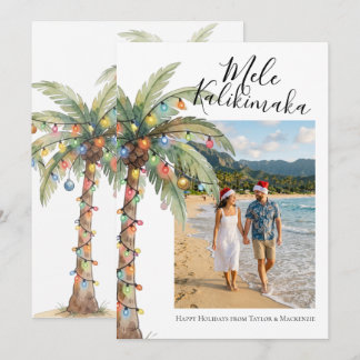 Foto Mele Kalikimaka Navidad Personalizada