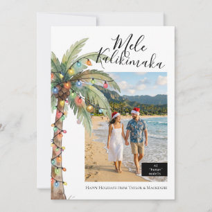 Foto Mele Kalikimaka Navidad Personalizada