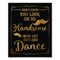 mens baño boda signo oro