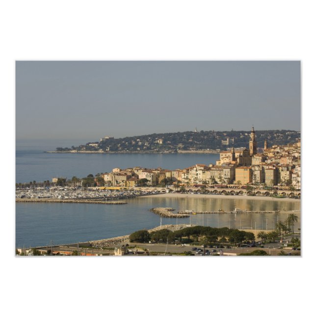 Foto Menton, Costa Azul, Francia. (Frente)