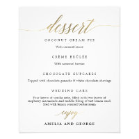 Menú de postres Elija su tamaño