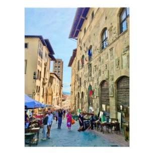 Foto Mercado de antigüedades en Arezzo, Italia