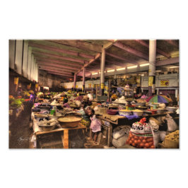 Foto Mercado interior República de Guinea, África Occid