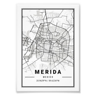 Foto Merida - Mapa de Ciudad Ligera de México