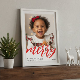 Foto Merry Christmas Holiday Photo