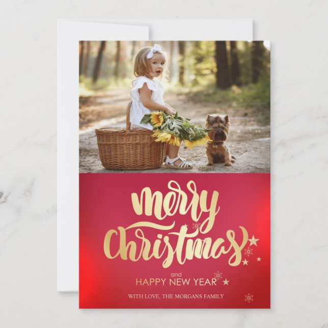 Foto: Merry Christmas Stars (Anverso)