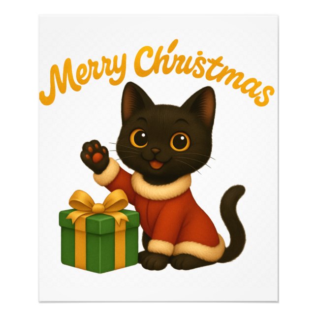 Foto Merry Christmas with Emi the Black Cat (Frente)