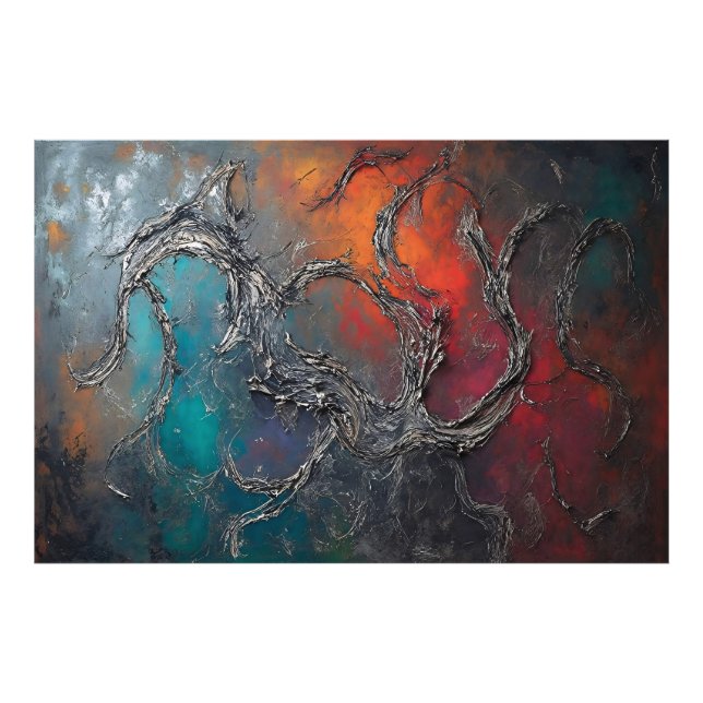 Foto Metal Webs in Flames (Frente)