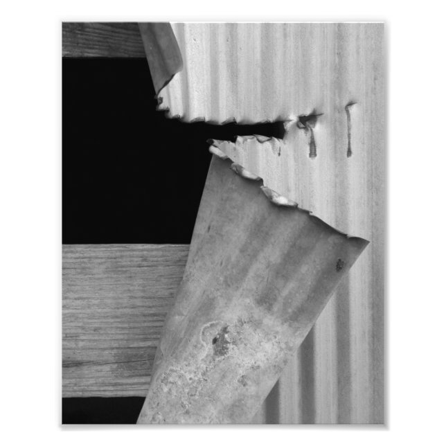 Foto Metalizado despedazado (impresión) (Frente)