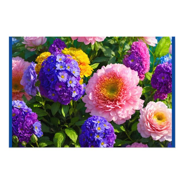 Foto Mezcla de flores (Frente)