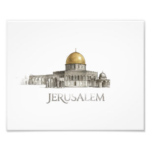 Foto Mezquita de Al-Aqsa de Jerusalén Pegatina moderna