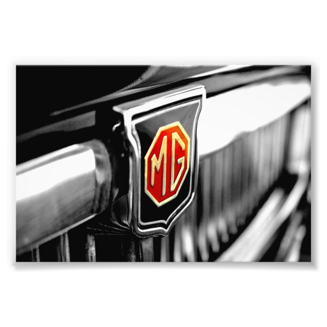 Foto MG Classic British Sports Motor Car (Frente)