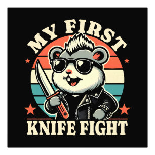 Foto Mi primera pelea con cuchillo - Hamster genial