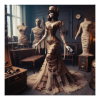Mi reina Steampunk victoriana gótica
