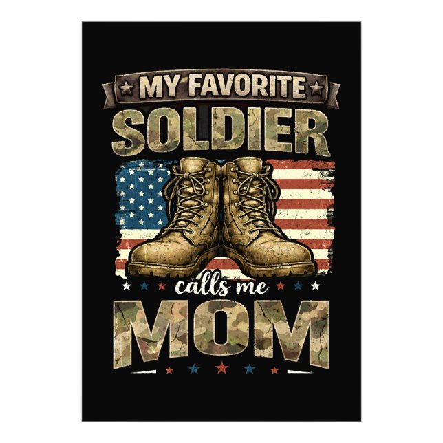 Foto Mi soldado favorito me llama mamá (Frente)