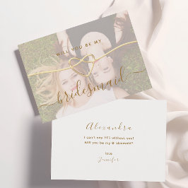 Foto: Mi tarjeta de propuesta para la dama de hono