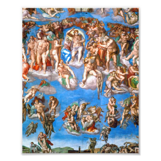 Foto Michelangelo Buonarroti The Last Judgment (Frente)