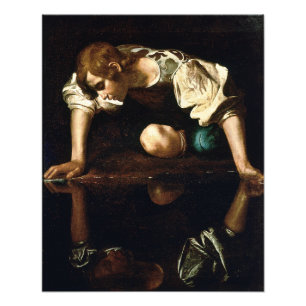 Foto Michelangelo Merisi da Caravaggio "Narcissus"