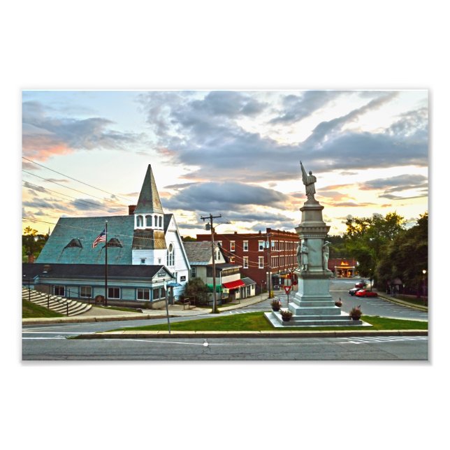 Foto Middlebury, Vermont, en Sunset (Frente)
