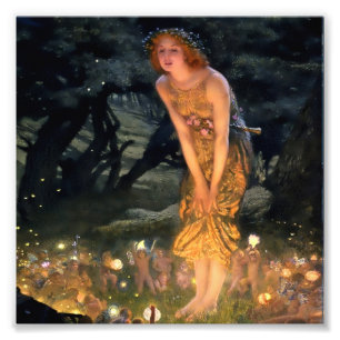Foto “Midsummer Eve” by Edward Robert Hughes