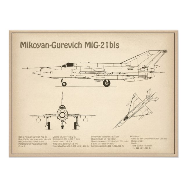 Foto MiG-21 bis - Planes de Planes de Planes de Planes  (Frente)