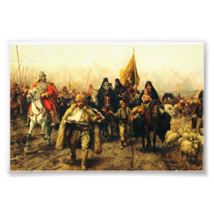 Foto Migración de los serbios por Paja Jovanovic Arte F