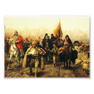 Foto Migración de los serbios por Paja Jovanovic Arte F