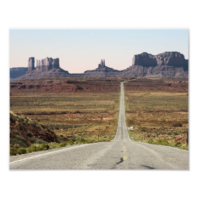 Foto Mile Marker 13 Utah Highway Monument Valley (Frente)