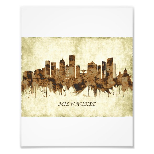 Foto Milwaukee Wisconsin City (Frente)