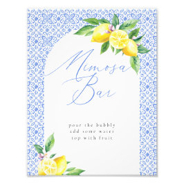 Foto Mimosa Bar Lemon Italiano Blue Tile