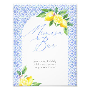 Foto Mimosa Bar Lemon Italiano Blue Tile