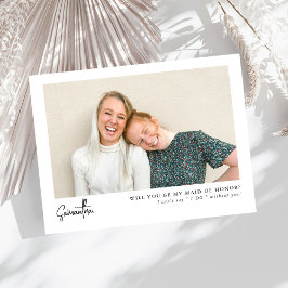 Foto mínima de guión de Moda Made of Honor Propues